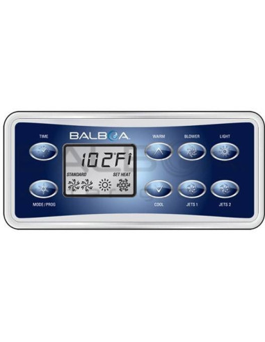 Balboa VL801D - ovládací panel
