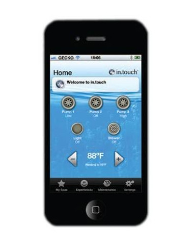 GECKO IN.Touch – wifi připojení vířivky priplatek