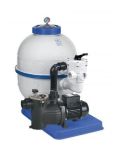 Filtračné zariadenie - Granada KIT 400, 6 m3 / h, 230 V, 6-tich ciest. boč. ventil, čerp. prev 33