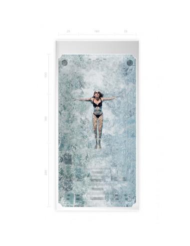 swim spa bazén XL s protiproudem na zahradu