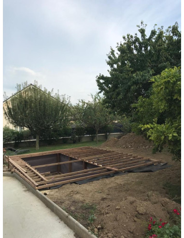 swim spa bazén s protiproudem venkovní na zahradu