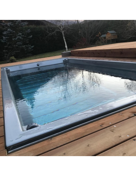 swim spa pool bazen a vířivka nejen na zahradu, zapuštěný nebo nadzemní, s protiproudem, celoroční.