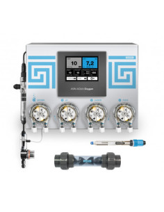 Automatická úprava kvality vody vířivky a bazénu Aseko ASIN Aqua Oxygen vs