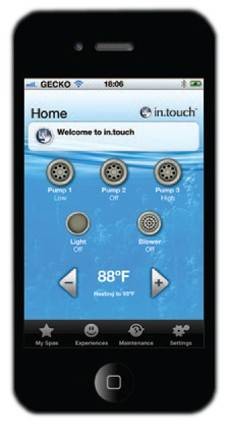 GECKO IN.Touch – wifi připojení vířivky idol-spas GECKO IN.Touch – wifi připojení vířivky idol-spas