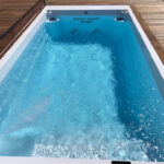 swim spa bazén laminátový do země