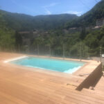 swim spa bazén laminátový do země