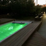 swim spa bazén laminátový do země