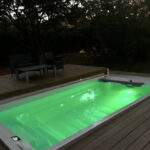 swim spa bazén laminátový do země