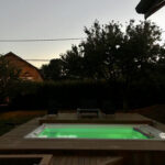swim spa bazén laminátový do země