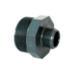 PVC tvarovka – Dvojnipl redukovaný 3/4“ x 1/2“ ext.