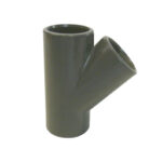 PVC tvarovka – T-kus 45° 63 mm