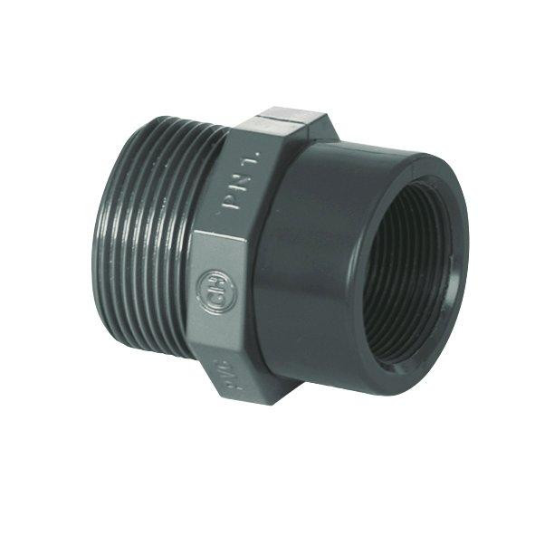 PVC tvarovka - Redukce 1 1/2“ ext. x 2“ int. PVC tvarovka - Redukce 1 1/2“ ext. x 2“ int.