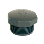 PVC tvarovka – Zátka 3/8“ ext.