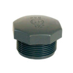 PVC tvarovka – Zátka 1/2“ ext.
