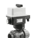 Kulový el. dvoucestný ventil 63 mm, 230 V, FIP – pro solární systémy