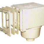 SKIMMER V10 ABS pro fólie, 150 x 150 mm, s mosaznými zástřiky