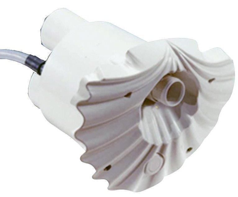 Skimmer VA 150 x 150 mm, s clonkou šroubů, pro fólie, připojení 1,5“ Skimmer VA 150 x 150 mm, s clonkou šroubů, pro fólie, připojení 1,5“