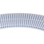 Přelivový roll rošt – bílý – šířka 245 mm, výška 22mm (45ks/m)