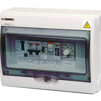 Automatické ovládání pro filtraci/výměník - F1V