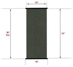 Solární kolektor SC 1,2 m x 2,4 m -- plocha 2,88 m2