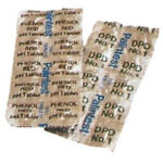 Test tablety DPD č. 1 Cl — 10 ks (volný chlor)