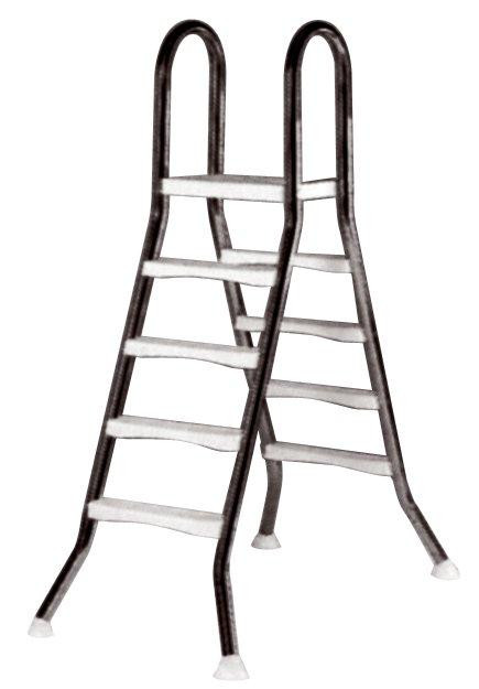 Žebřík EEP pro nezapuštěné bazény, 4+4 stupně, pro bazény 1,2 m výšky, AISI 304 Žebřík EEP pro nezapuštěné bazény, 4+4 stupně, pro bazény 1,2 m výšky, AISI 304