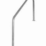 Zábradlí ke schodům, výška 660 mm, pevná příruba