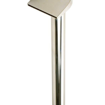 Chrlič - Půlměsíc vysoký,Š200 mm,připojení 75 mm,AISI 316,proud dolů