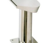 Chrlič – Půlměsíc nízký,Š250 mm,připojení 75 mm,AISI 316,proud nahoru