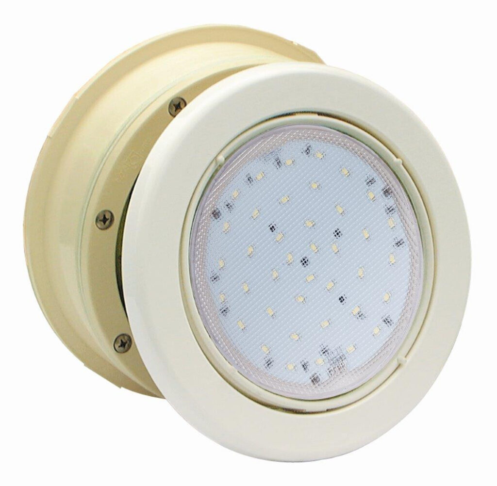Světlo MTS LED45 - plast ABS, do betonu (bílé)