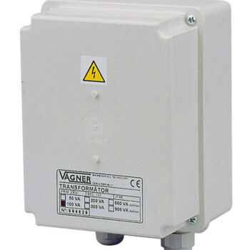 Bezpečnostní transformátor 100 W, 230 V/12 V