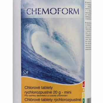 Chlórové tablety rychlorozpustné 20 g - mini - 1 kg