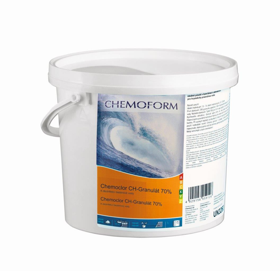 Chlórový granulát rychlorozpustný 3 kg Chlórový granulát rychlorozpustný 3 kg