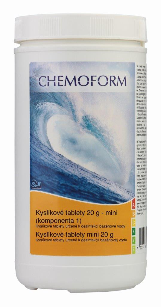 Kyslíkové tablety 20 g -mini (komponenta 1) - 1 kg Kyslíkové tablety 20 g -mini (komponenta 1) - 1 kg