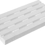 Dekorace – mřížka roštu 500 x 250 x tl. 40 mm — povrch BÍLÁ SAHARA