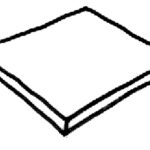 Dlažba Sahara – bílá – čtvercový díl 500x500x25mm, 1m2