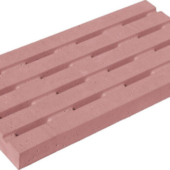 Dekorace - mřížka roštu 500 x 250 x tl. 40 mm -- povrch RŮŽOVÁ SAHARA