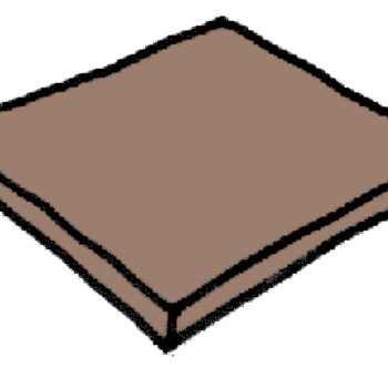 Dlažba Louisiane -- dlažba 500 x 500 x 35 mm, přírodní dřevo