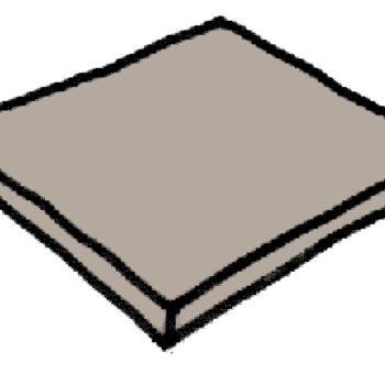Dlažba Ardoise - šedá - čtvercový díl 500x500x35mm, 1m2