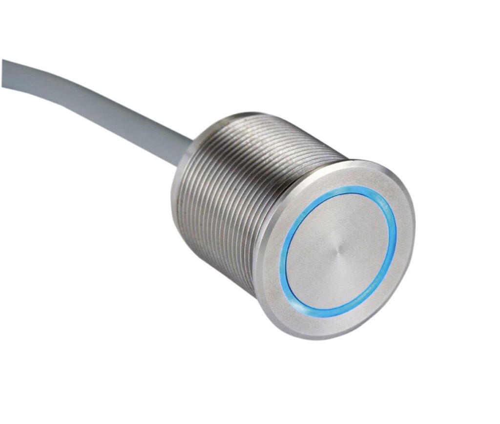 Dotykové piezoelektrické tlačítko RGB - 2,5m