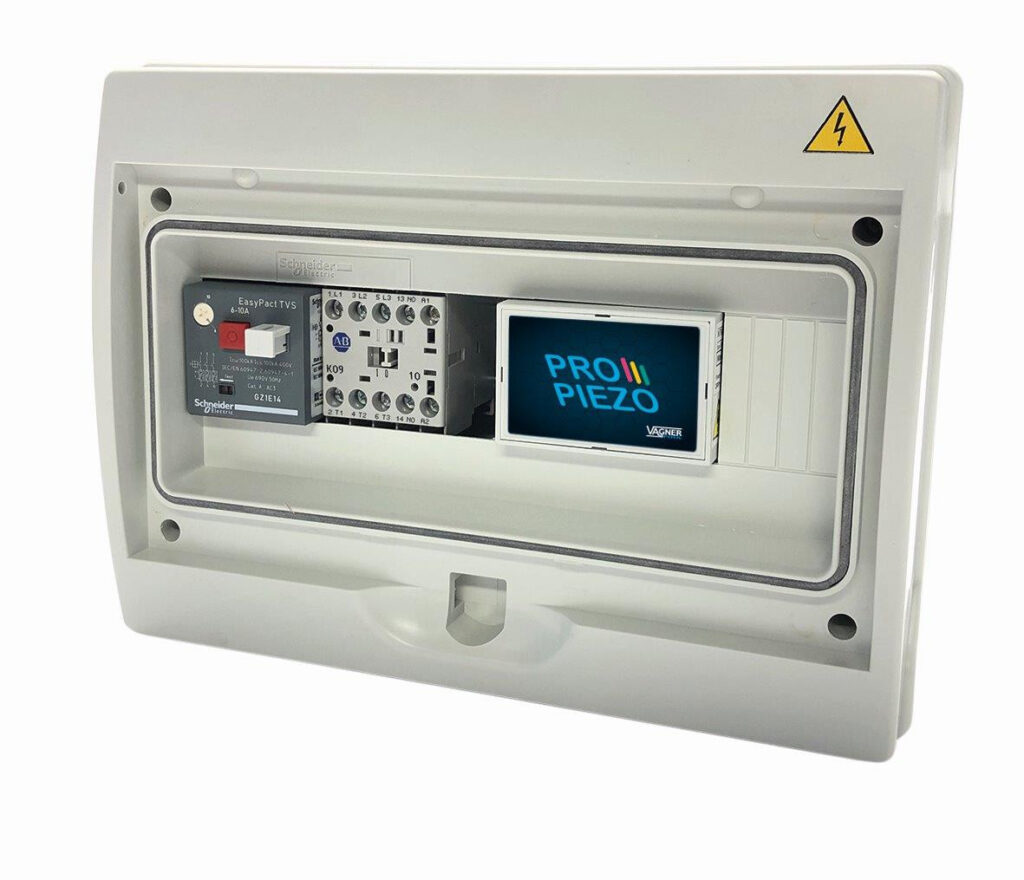 Piezoelektrické spínání protiproudu 6--10 A, 400 V