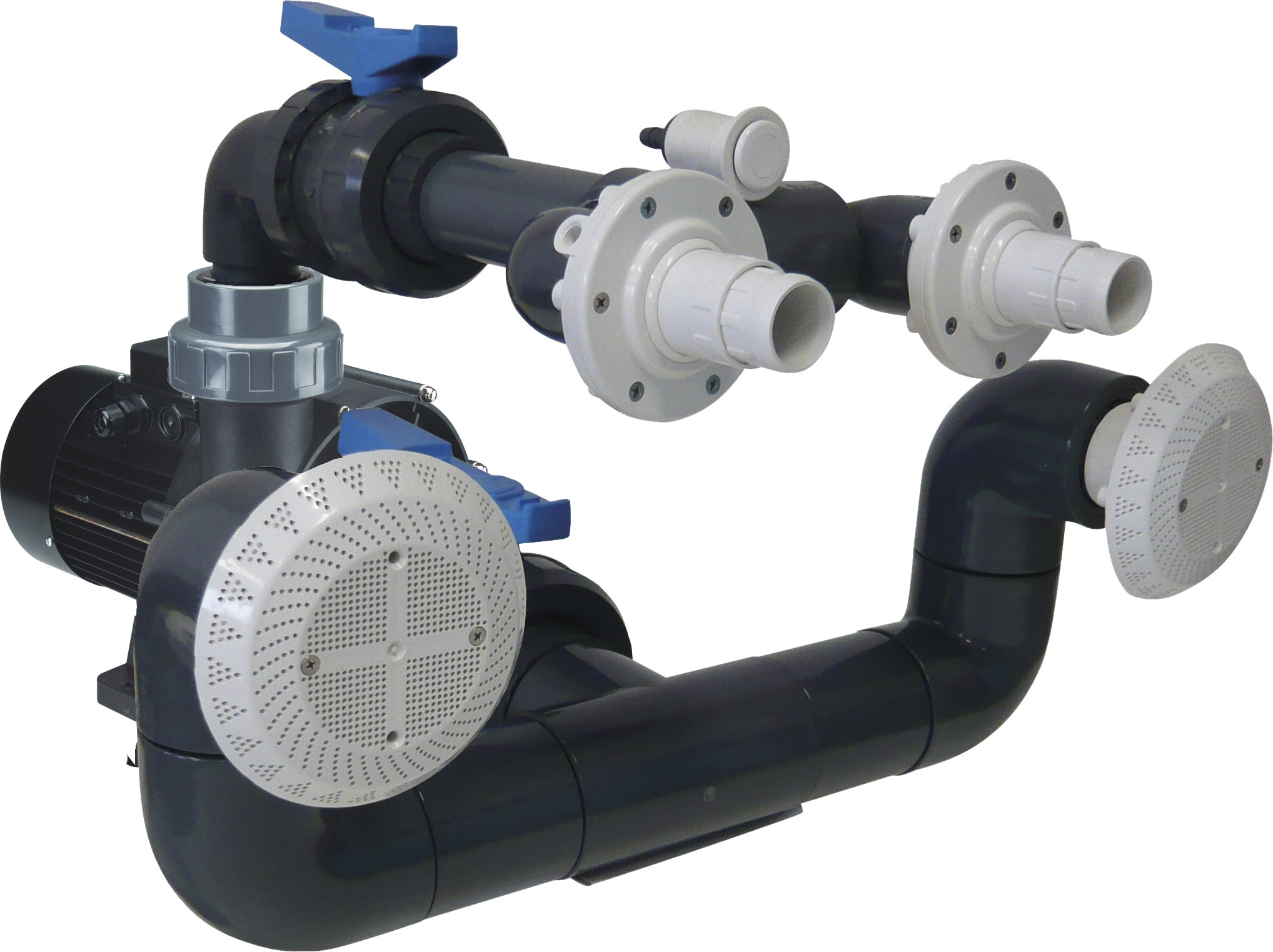 COMPASS - 84 m3/h, 400V, 4,0kW - Komplet Double Jet COMPASS - 84 m3/h, 400V, 4,0kW - Komplet Double Jet