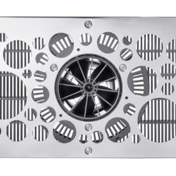 Čelo protiproudu BaduJET TURBO PRO + průchod, DESIGN 2