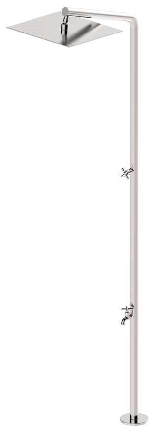 Sprcha BRISA s oplachem nohou - AISI304